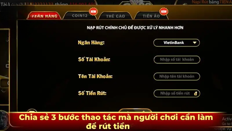 Rút Tiền NEXTBET – Quy Trình 4 Bước Thực Hiện Mới 2026